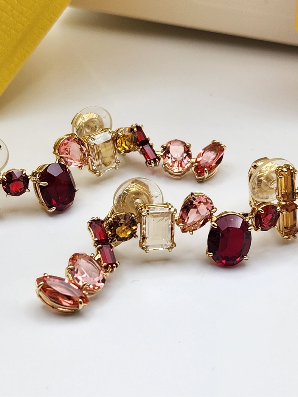 Swarovski Gema Earrings, Multi, Clip On